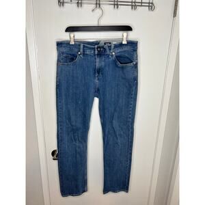 Volcom Men's Solver Modern Straight Jeans Blue ~ Size 33